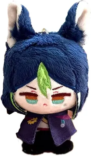 Anime Cute 10cm Sitting Plush Dolls Toys Cosplay Bag Pendant Gift