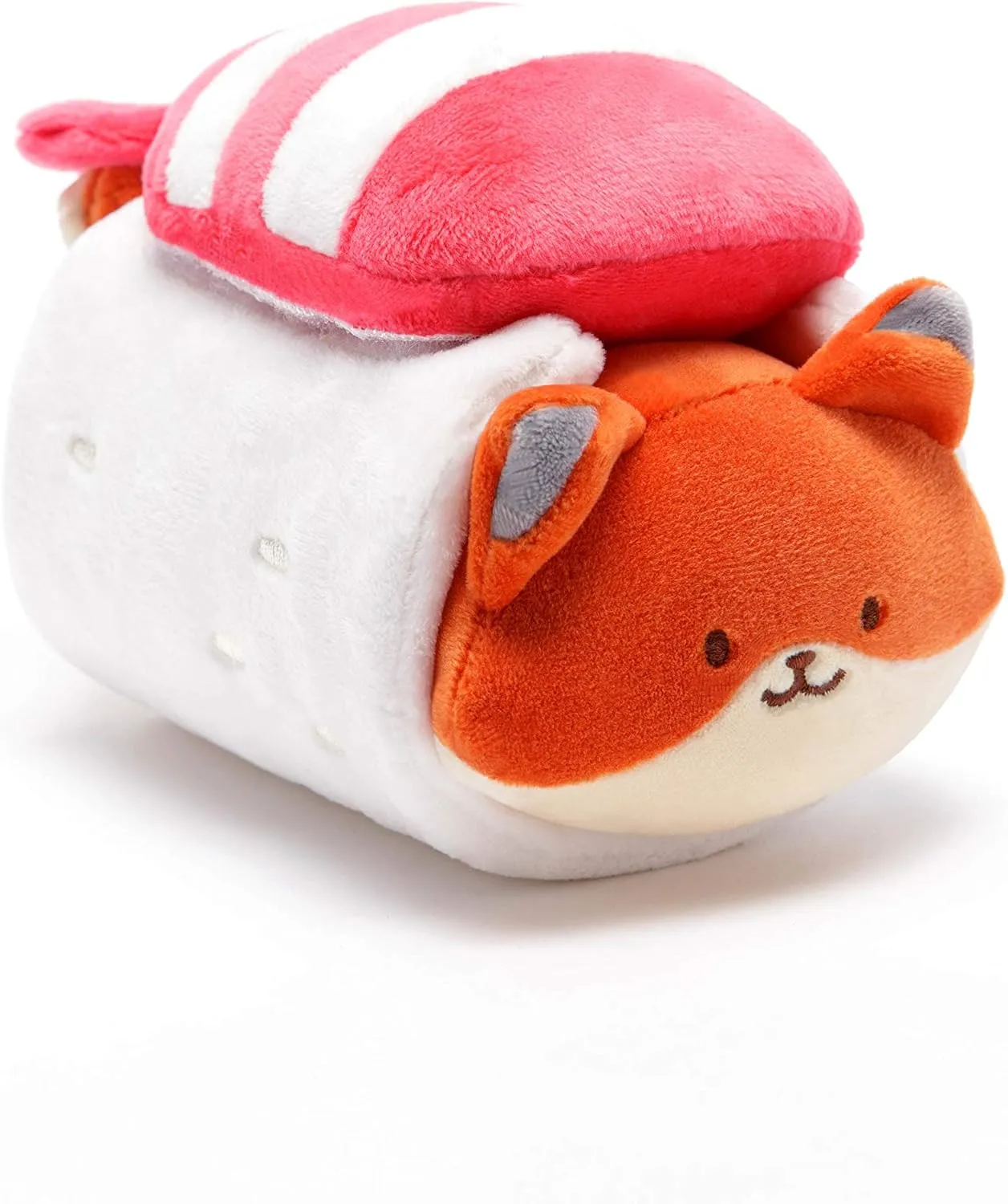 Anirollz Stuffed Animal Plush Toy – 2 Pieces 6"  10" Set Plush Doll | Soft, Squishy, Warm, Cute, Comfort, Safe | Birthday Gift Pillow with Kawaii Fox Foxiroll