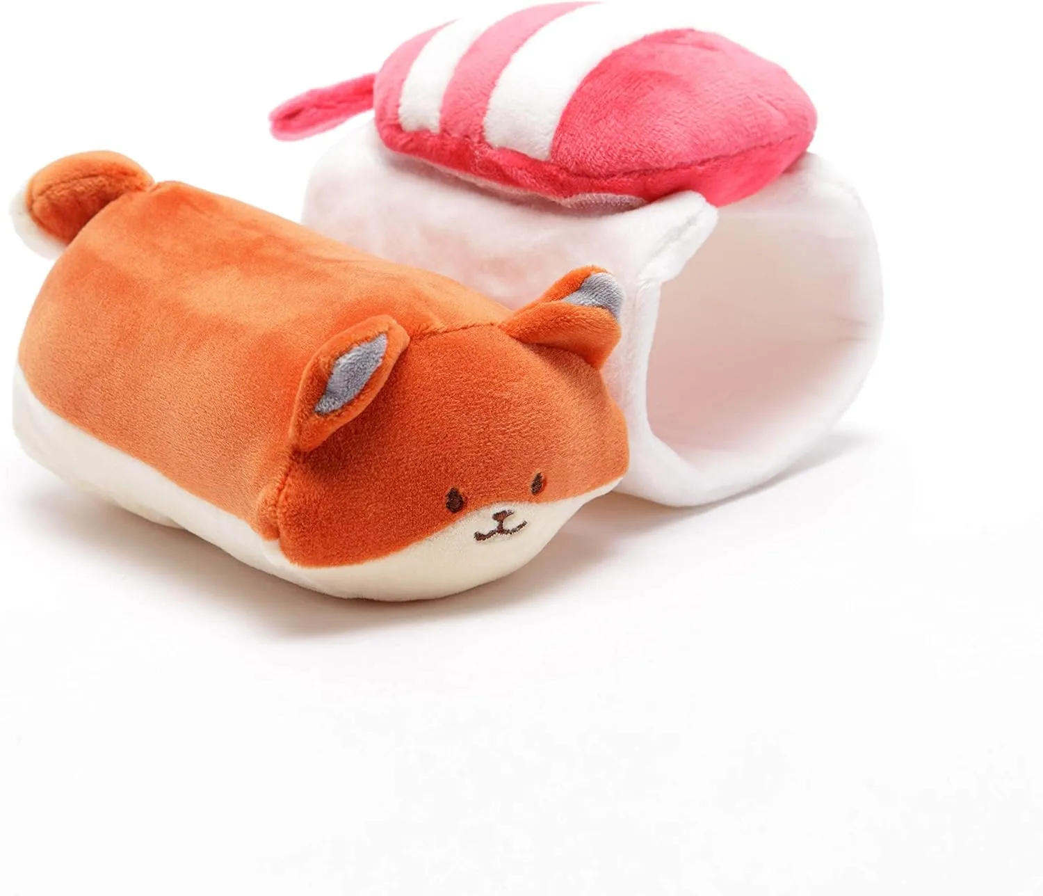 Anirollz Stuffed Animal Plush Toy – 2 Pieces 6"  10" Set Plush Doll | Soft, Squishy, Warm, Cute, Comfort, Safe | Birthday Gift Pillow with Kawaii Fox Foxiroll