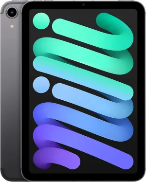 Apple iPad Mini (6th Generation): A15 Bionic, 8.3-inch Liquid Retina Display, 256GB, Wi-Fi 6   5G Cellular, 12MP front/12MP Back Camera, Touch ID, All-Day Battery Life – Space Gray