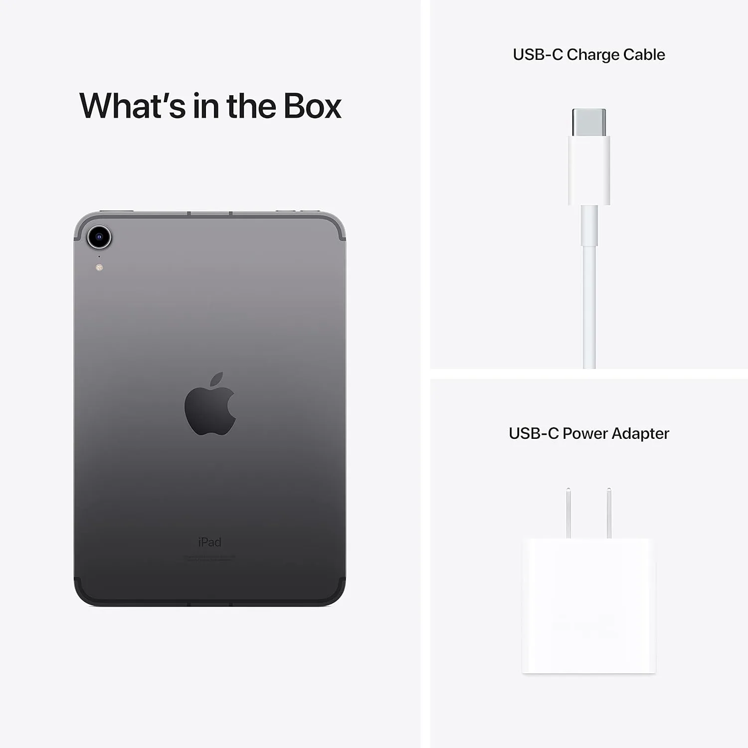Apple iPad Mini (6th Generation): A15 Bionic, 8.3-inch Liquid Retina Display, 256GB, Wi-Fi 6   5G Cellular, 12MP front/12MP Back Camera, Touch ID, All-Day Battery Life – Space Gray