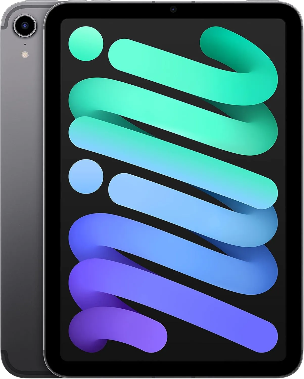 Apple iPad Mini (6th Generation): A15 Bionic, 8.3-inch Liquid Retina Display, 256GB, Wi-Fi 6   5G Cellular, 12MP front/12MP Back Camera, Touch ID, All-Day Battery Life – Space Gray
