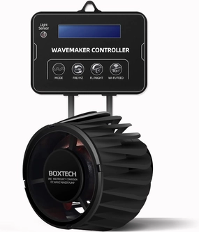 Aquarium Wave Maker With Controller, 3400 GPH DC Circulation Pump, Ultra-Quiet Fish Tank Powerhead with Magnetic Mount Suction for 60-120 Gal Freshwater Saltwater Tank