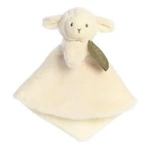 Aurora, 23361, Ebba Baby Eco Laurin Lamb Comforter, 30 cm, Eco-Responsible Plush, White