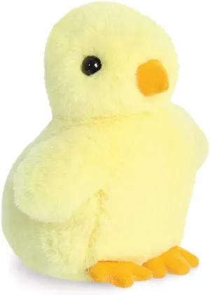 Aurora, 31860, Mini Flopsie Cheeky Küken,20.5 cm, Eco friendly plate, Gelb