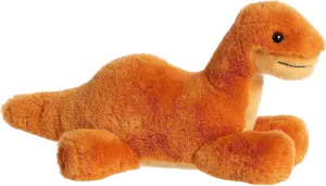 Aurora® Adorable Flopsie™ Brontosaurus Stuffed Animal - Playful Ease - Timeless Companions - Orange 12 Inches