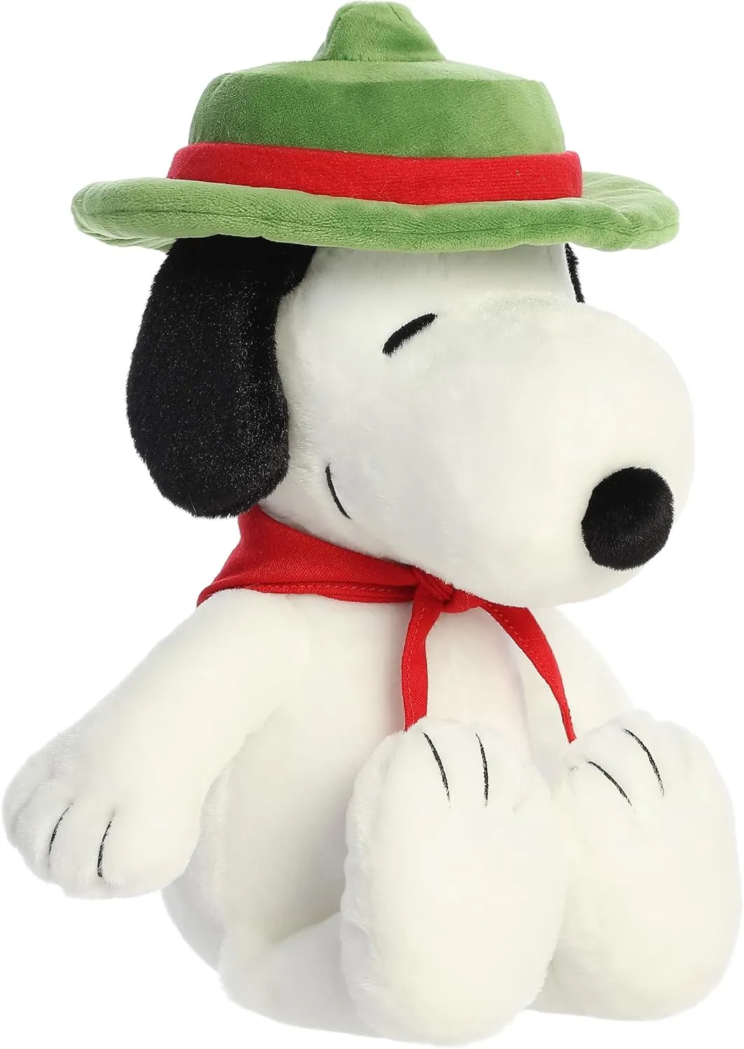 Aurora® Adorable Peanuts® Beagle Scout Snoopy™ Stuffed Animal - Officially Licensed Toys for All Snoopy Fans - Nostalgic Gift for Adults and Birthday Celebrations - 12 Inches