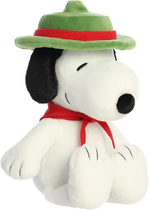 Aurora® Adorable Peanuts® Beagle Scout Snoopy™ Stuffed Animal - Officially Licensed Toys for All Snoopy Fans - Nostalgic Gift for Adults and Birthday Celebrations - 12 Inches