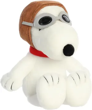 Aurora® Adorable Peanuts® Flying Ace Stuffed Animal - Officially Licensed Toys for All Snoopy Fans - Nostalgic Gift for Adults and Birthday Celebrations - 12 Inches