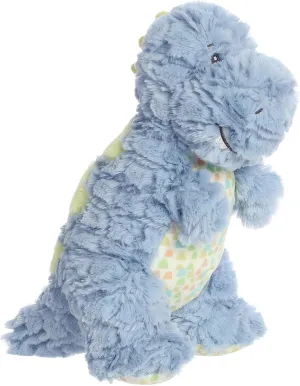 Aurora® Adorable Softiesaurus™ Theo T-Rex™ Baby Stuffed Animal - Soft & Cuddly Toy for Bedtime Comfort - Perfect for Nursery Decor, Playtime, and Gifts - Blue 11 Inches