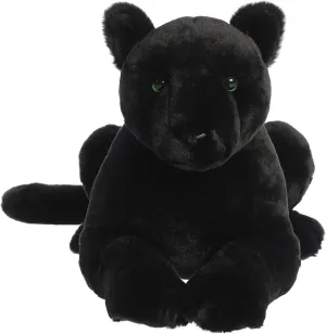 Aurora® Adorable Super Flopsie™ Black Panther Stuffed Animal - Playful Ease - Timeless Companions - Black 25 Inches