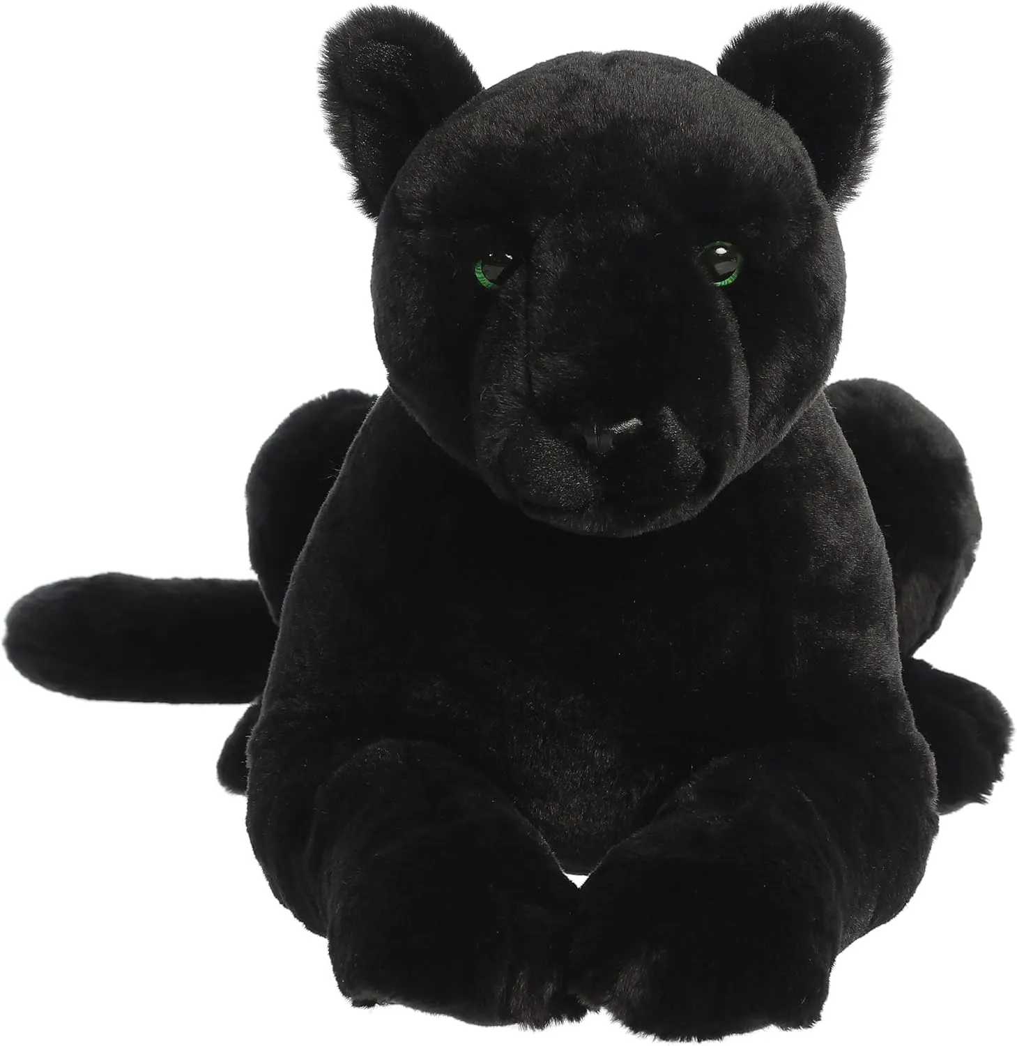 Aurora® Adorable Super Flopsie™ Black Panther Stuffed Animal - Playful Ease - Timeless Companions - Black 25 Inches