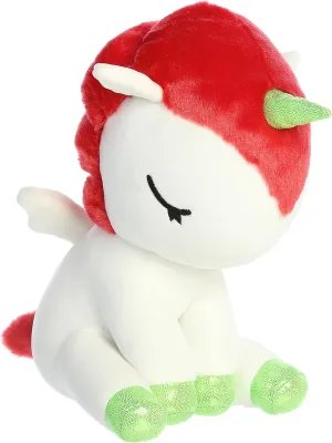 Aurora® Enchanting ©Tokidoki Delicious Unicorno Sashimi Stuffed Animal - Bright & Colorful Design - Showpiece Plush - White 8.5 Inches