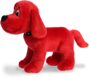 Aurora® Playful Clifford® Standing Clifford Stuffed Animal - Childhood Nostalgia - Lasting Companionship - Red 10 Inches