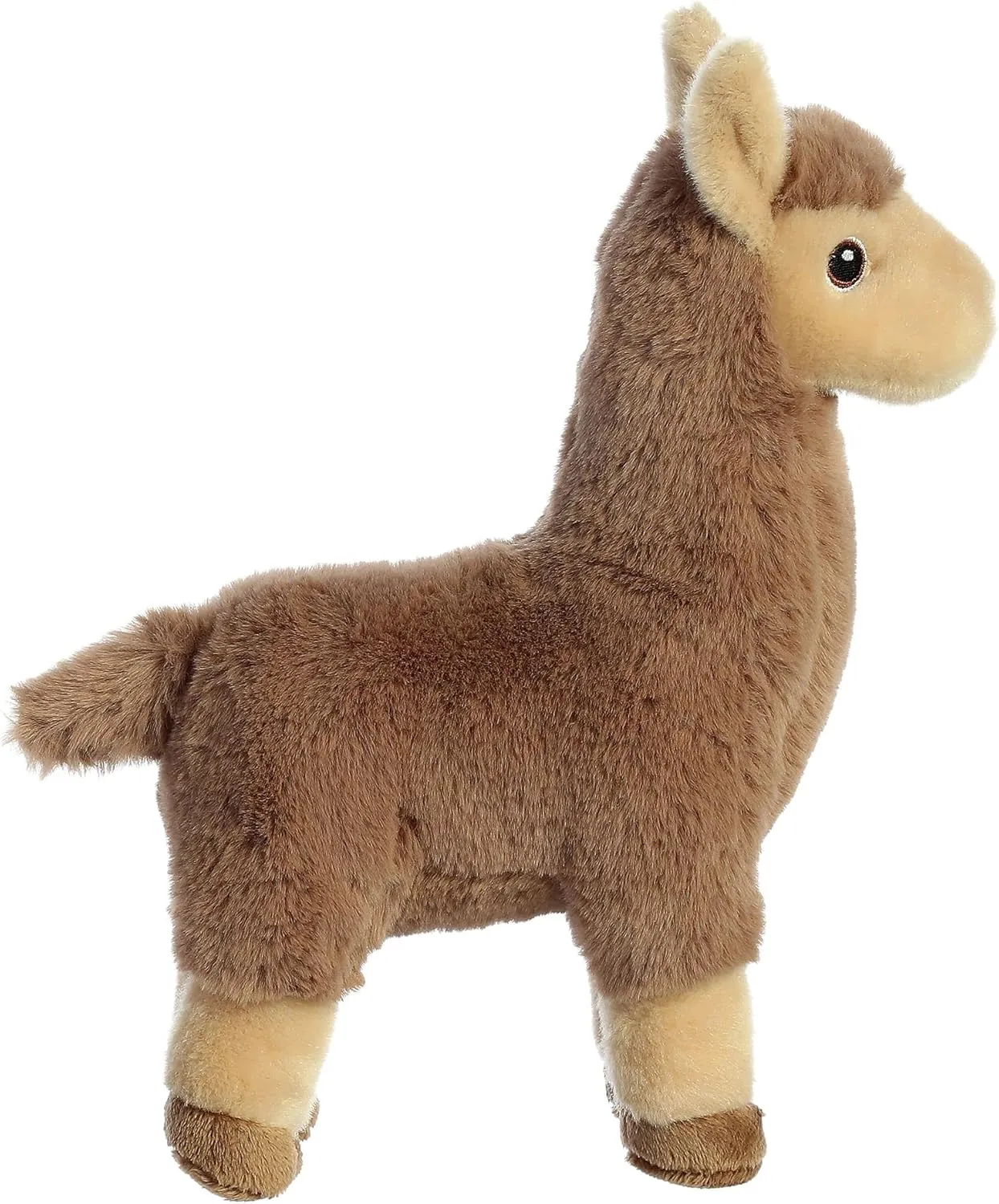 Aurora® Responsibly Made Eco Nation™ Tan Llama Stuffed Animal - Ideal for Playtime Adventures - Perfect for Birthdays or Just Because - Brown 11 Inches
