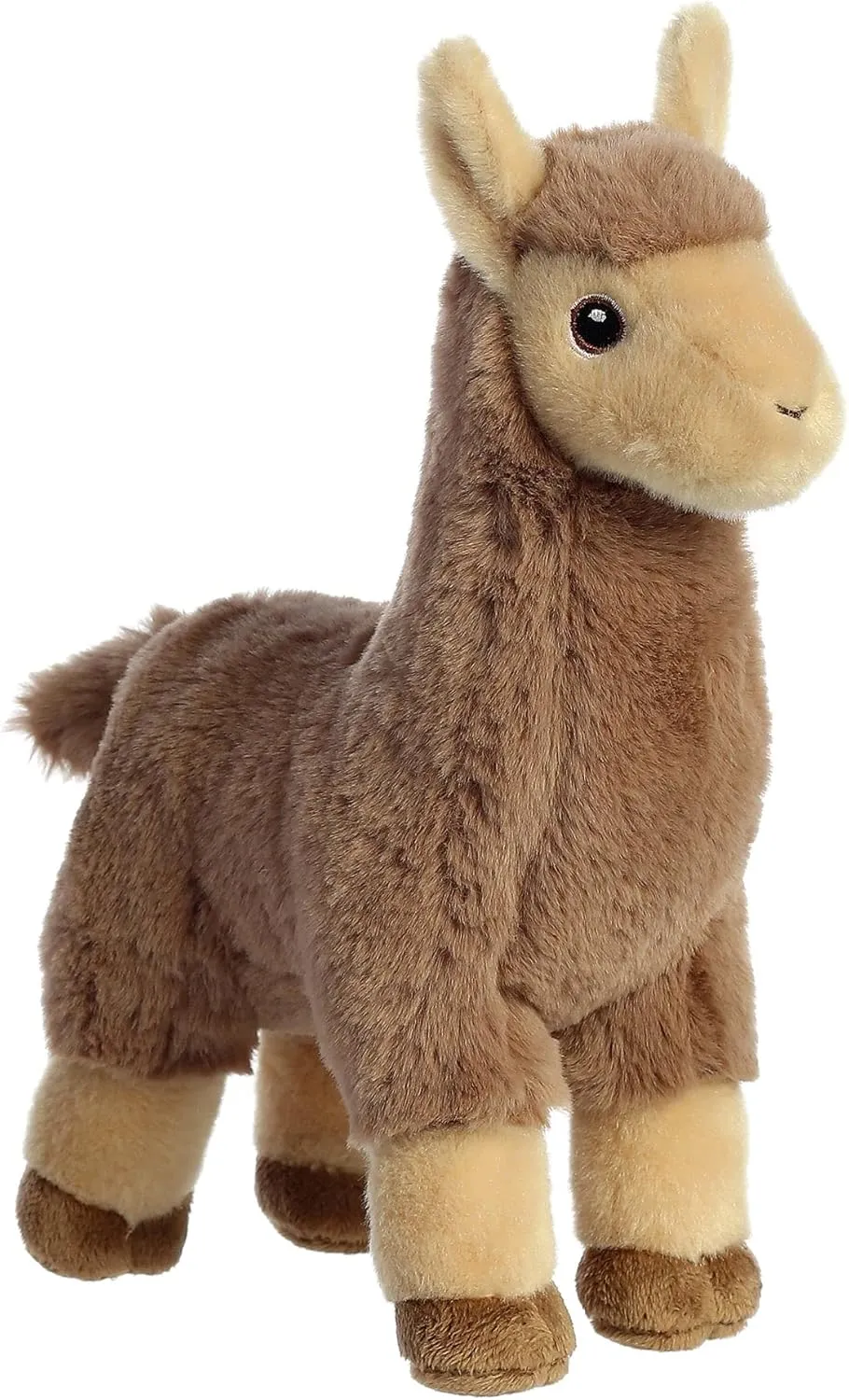Aurora® Responsibly Made Eco Nation™ Tan Llama Stuffed Animal - Ideal for Playtime Adventures - Perfect for Birthdays or Just Because - Brown 11 Inches