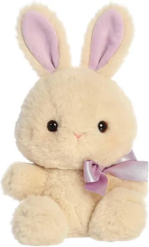 Aurora® Vibrant Spring Bonny Bouquet Bunnies™ Stuffed Animal - Decorative Companion - Endless Fun - Pansy 8.5 Inches