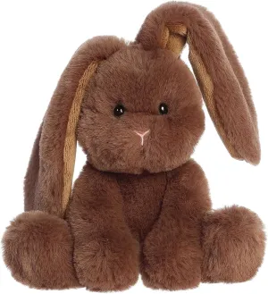 Aurora® Vibrant Spring Candy Cottontail™ Stuffed Animal - Decorative Companion - Endless Fun - Chocolate 8 Inches