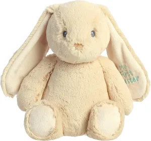 Aurora® Vibrant Spring My 1st Easter Bunny Stuffed Animal - Decorative Companion - Endless Fun - Brown 12 Inches