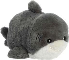 Aurora® Adorable Spudsters™ Sebastian Shark™ Stuffed Animal - Comforting Cuddles - Playful Companions - Gray 10 Inches