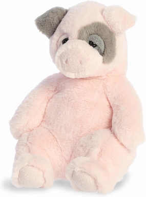 Aurora® Cozy Sluuumpy™ Da Pig™ Stuffed Animal - Comforting Companions - Blissful Relaxation - Pink 15 Inches