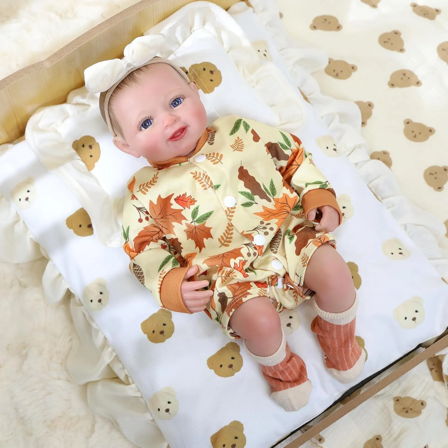 BABESIDE Lifelike Reborn Baby Dolls Boy - 17-Inch Baby Soft Body Realistic-Newborn Baby Dolls Full Body Vinyl Real Life Baby Dolls with Toy Accessories for Kids Age 3 4 5 6 7  