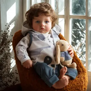 BABESIDE Lifelike Reborn Baby Dolls Boys Loyd - 20-Inch Real Baby Real Life Baby Doll Feeling Realistic-Newborn Anatomically Life Baby Dolls with Toy & Gift Box for Kids Age 3  