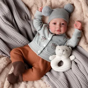 BABESIDE Realistic Reborn Baby Dolls Boy - 20 Inch Lifelike Newborn Baby Doll Handmade Real Life Baby Dolls Reborn Toddler with Soft Cloth Body Gift Toys for Kids Age 3  