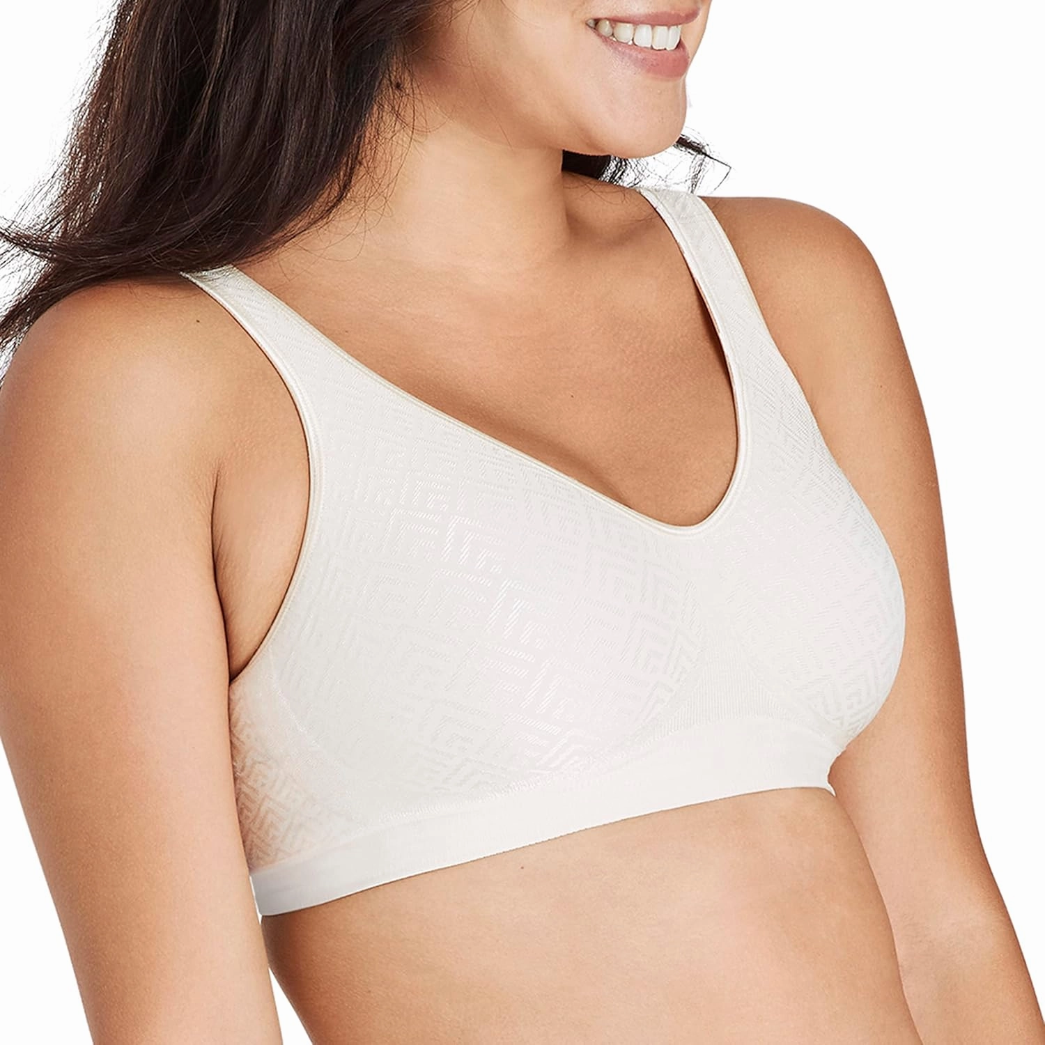 Bali Women's Comfort Revolution Wireless Bra, Full-Coverage Wirefree T-Shirt Bra, DF3484