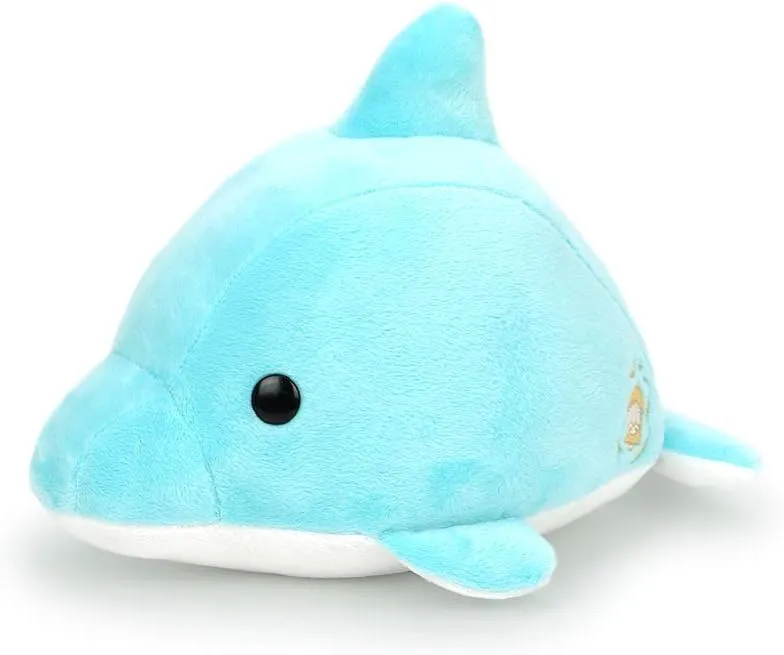 Bellzi Baby Dolphin Cute Stuffed Animal Plush Toy - Adorable Soft Dolphin Toy Plushies and Gifts - Perfect Present for Kids, Babies, Toddlers - Dolphi