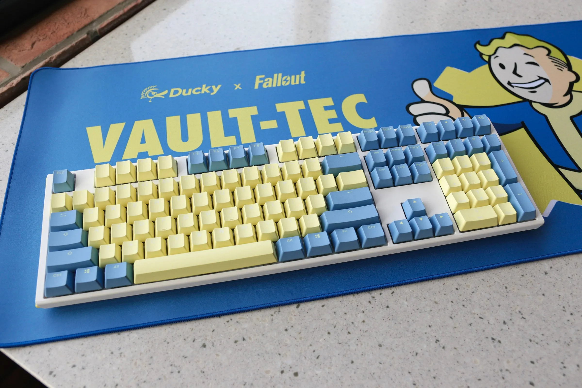 Bethesda x Ducky One 3 Fallout Edition Hotswap RGB Double Shot PBT Mechanical Keyboard