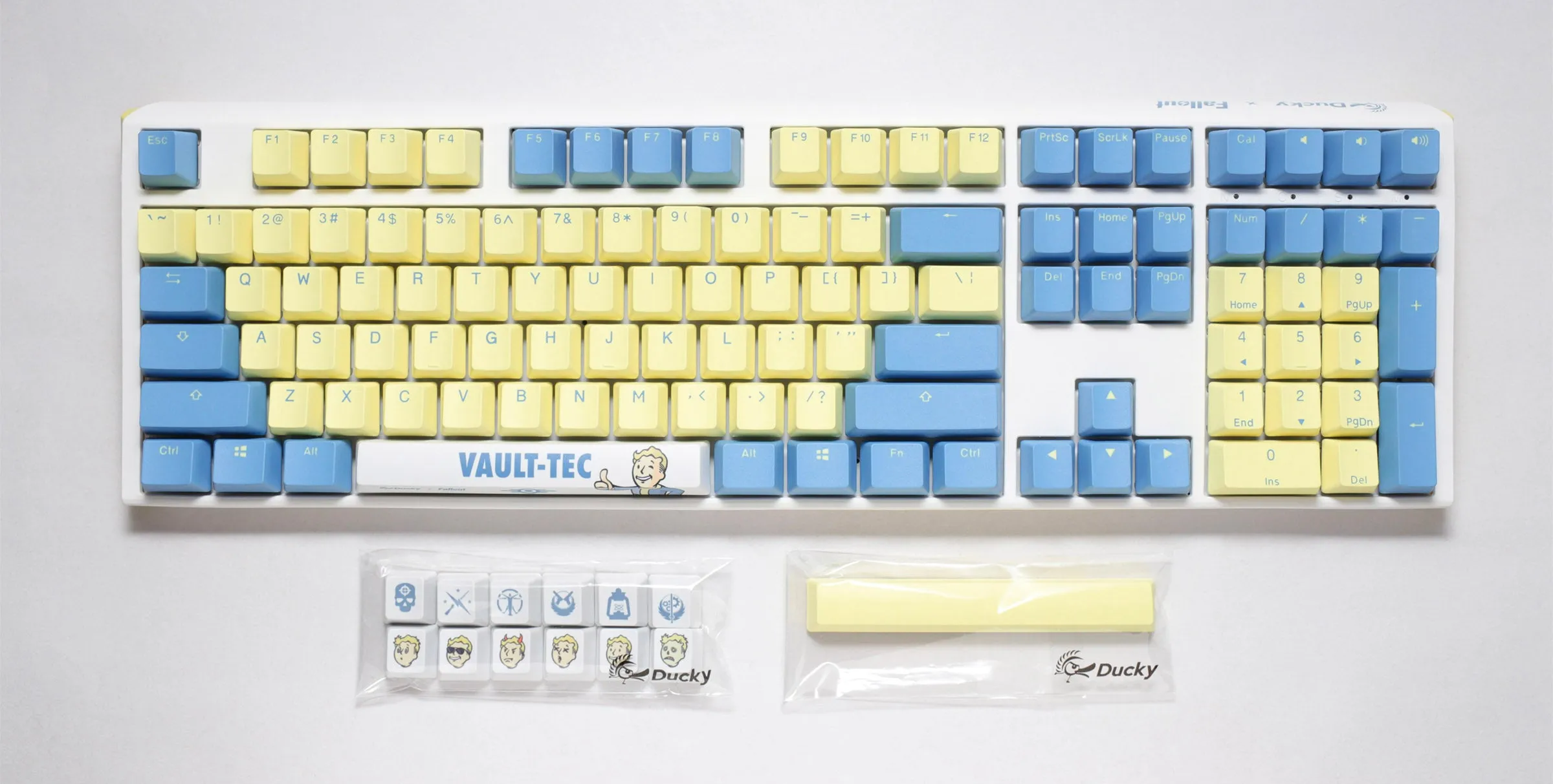 Bethesda x Ducky One 3 Fallout Edition Hotswap RGB Double Shot PBT Mechanical Keyboard