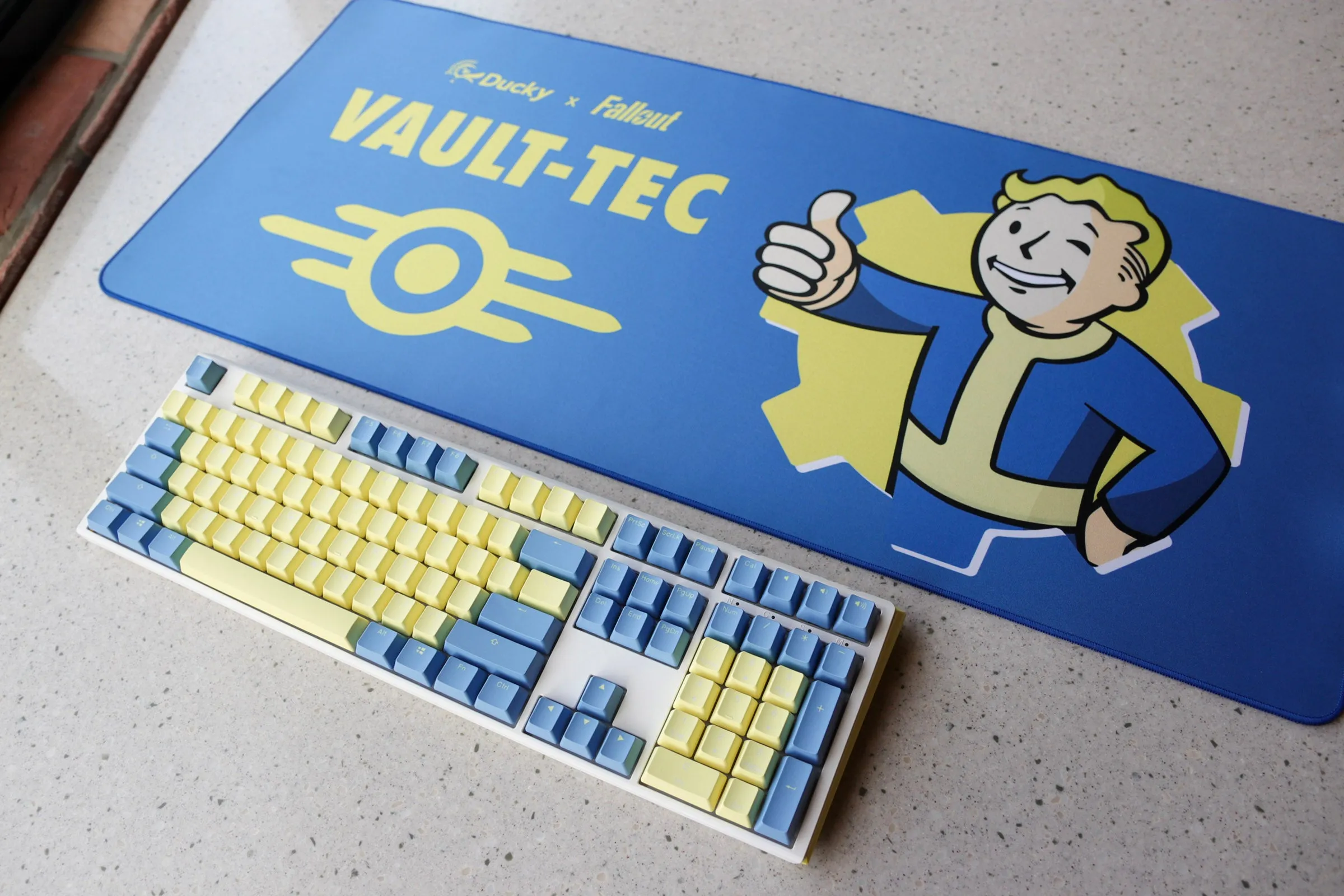 Bethesda x Ducky One 3 Fallout Edition Hotswap RGB Double Shot PBT Mechanical Keyboard