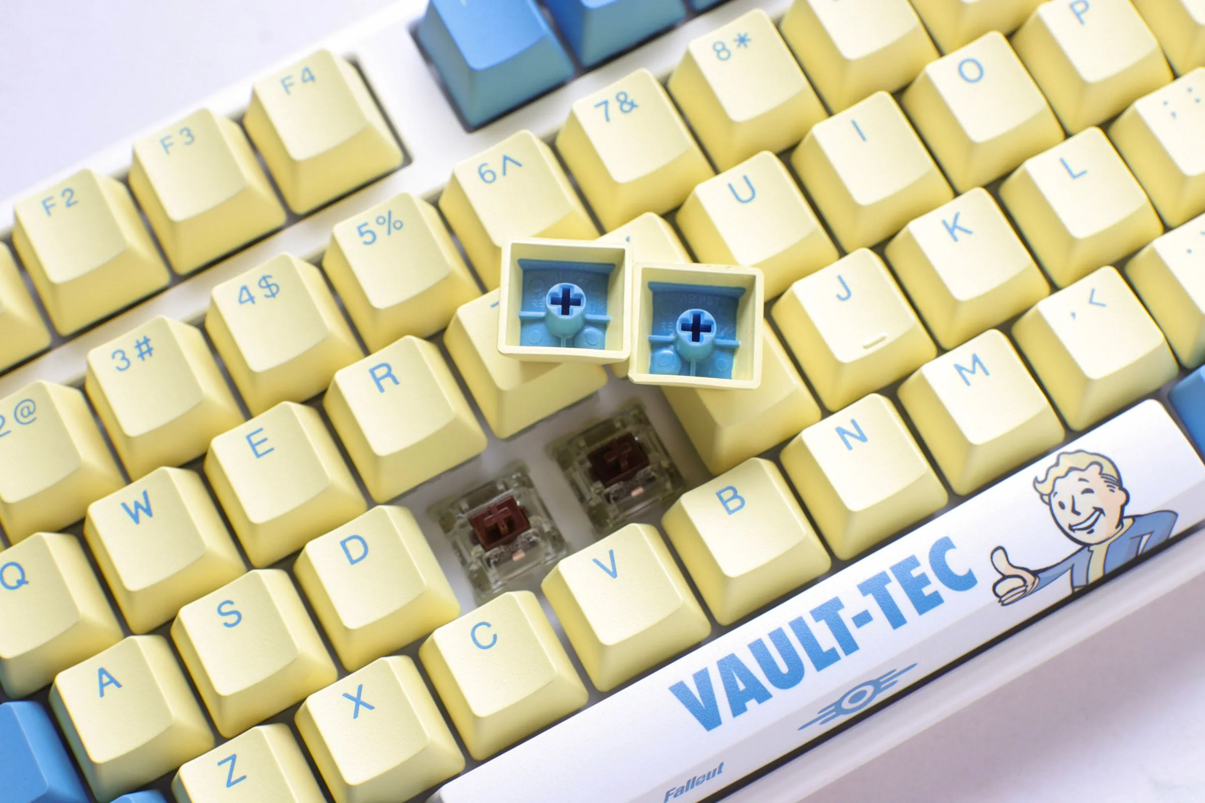 Bethesda x Ducky One 3 Fallout Edition Hotswap RGB Double Shot PBT Mechanical Keyboard