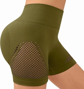 Biker Shorts Women Women Butt Lifting Shorts Pockets High Waisted Biker Anti Cellulite Up Workout Gym Shorts