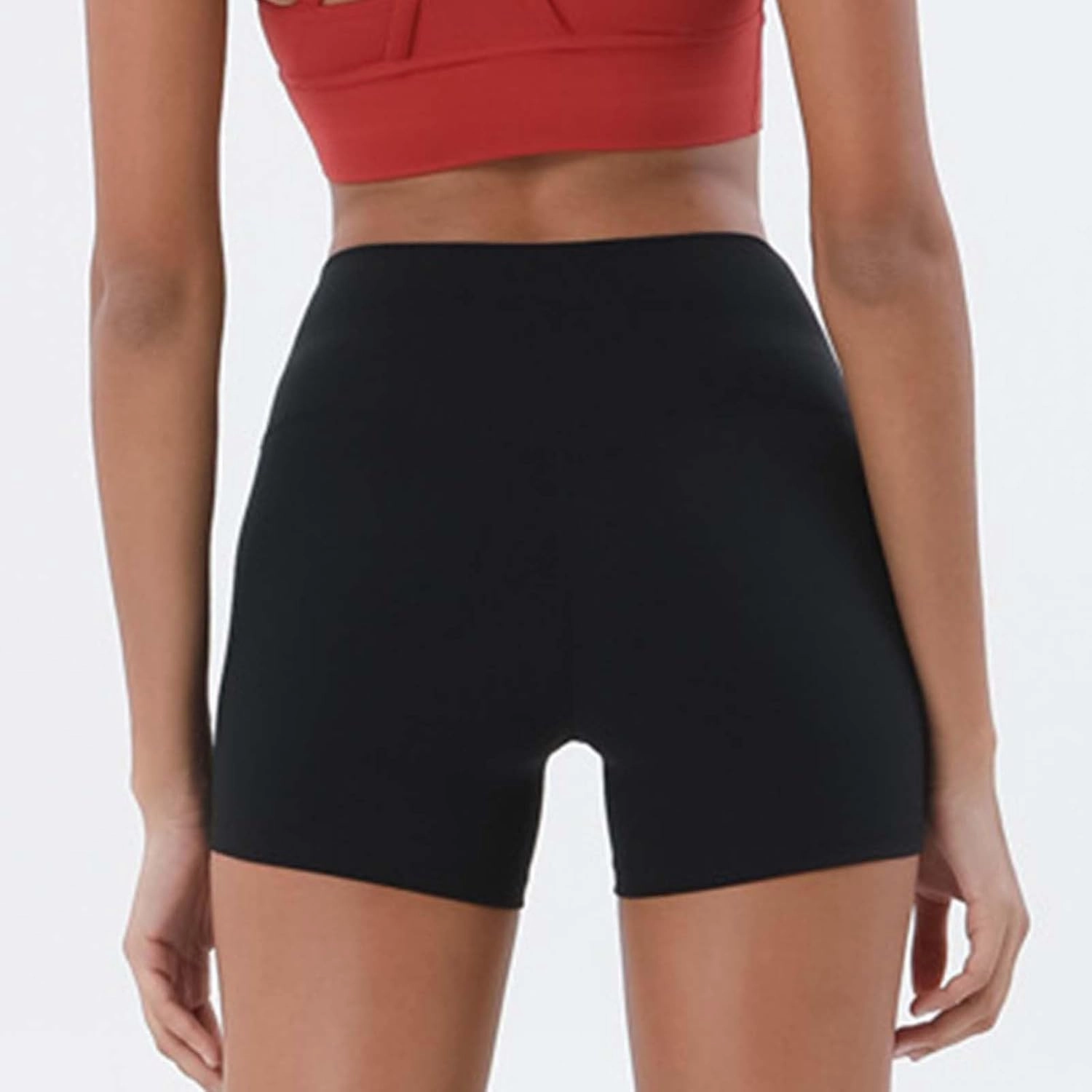 Biker Shorts Women Women Butt Lifting Shorts Pockets High Waisted Biker Anti Cellulite Up Workout Gym Shorts