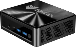 Bmax B5 A Pro Mini PC AMD Ryzen 7 5825U(up to 4.5GHz,8C/16T) 16GB DDR4/512GB NVMe SSD DP/Type-C/HDMI Triple-Display 4K/60Hz Mini Desktop Computer WiFi5 BT5.0 Mini Computer