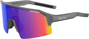Bollé - C-SHIFTER, Titanium Matte II, Volt Ultraviolet, Large, Sunglasses, Unisex, Adult