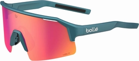 Bollé - C-SHIFTER, Creator Teal Metallic, Volt Ruby, Large, Sunglasses, Unisex, Adult