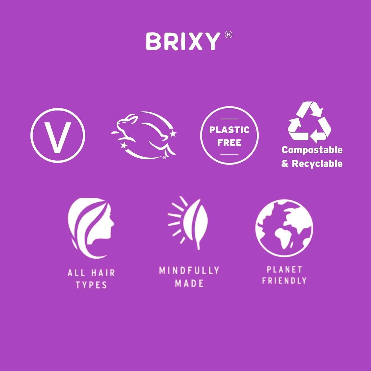 BRIXY Balance Shampoo Bar For Oily Hair | Algae Oil, Castor Oil, & Provitamin B5 | Ceramide & Niacinamide Support The Moisture Barrier | pH Balanced, Color Safe, Vegan, Made In USA