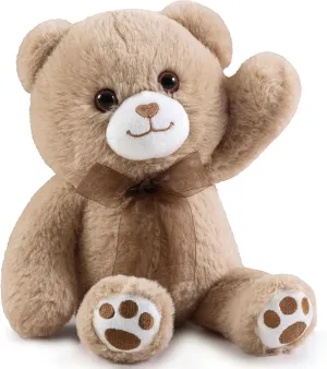Brown Teddy Bear Stuffed Animal Small Teddy Bear with Heart Plush Toys Stuffed Animals for Her Cute Stuffed Animals Teddy Bears Stuffed Bear Plush 9 Inch Animal Plushies Halloween