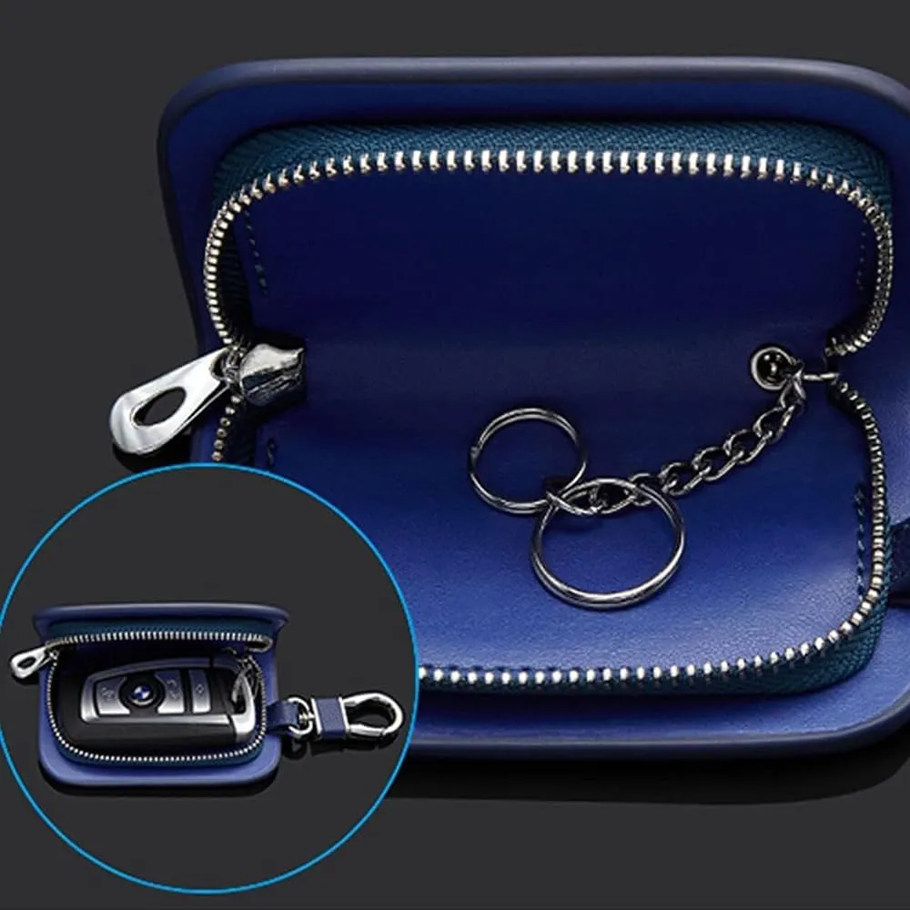 Car Key Bag for Bentley Bentayga Continental Flying Spur Mulsanne,Key Pouch Key Protection Cover Key Bag Keys Safety Protector Practical Exterior Accessories,E