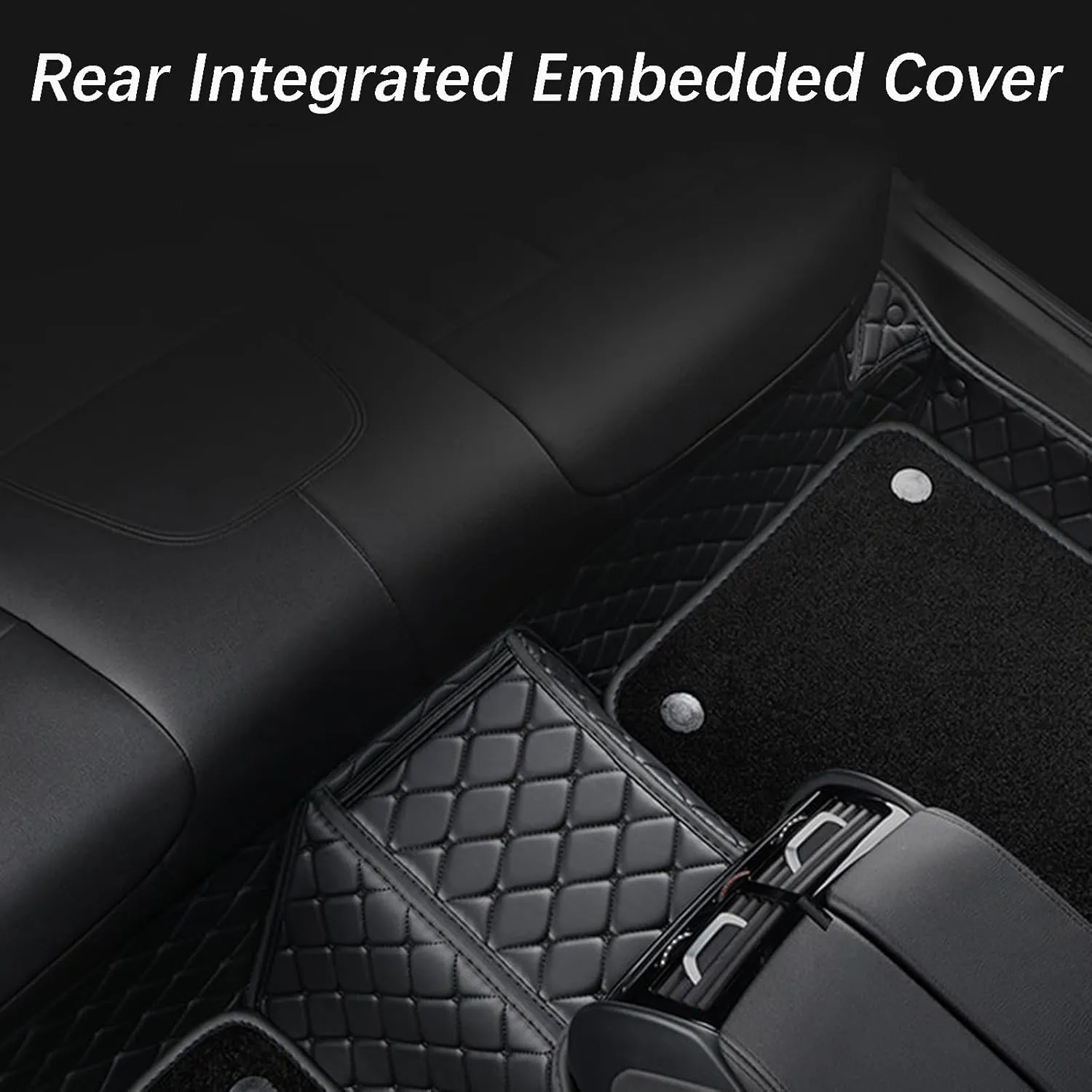 Car Mats for Audi A6 Sedan C7 5 Seats 2011 2012 2013 2014 2015 Anti-Slip Wear-Resistant Automotive Floor Mats,Environmentally Friendly Comfortable Car Mat Set,Orange
