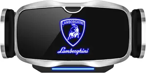 Car Phone Holders for Lamborghini Aventador Miura Car Phone Mount Stable Stand Adjustable 360° Flexible Rotation Non-Slip Shockproof Car Accessories, Silver Style