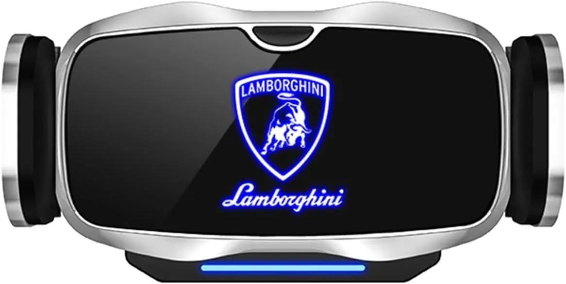 Car Phone Holders for Lamborghini Aventador Miura Car Phone Mount Stable Stand Adjustable 360° Flexible Rotation Non-Slip Shockproof Car Accessories, Silver Style