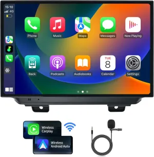 Car Radio for Jeep Wrangler JL Gladiator JT 2018-2022 Stereo Replacement with Apple Carplay Android Auto 11.5 inch Touch Screen Head Unit with Bluetooth WiFi DSP GPS Navigation SWC FM/AM/RDS 4G LTE