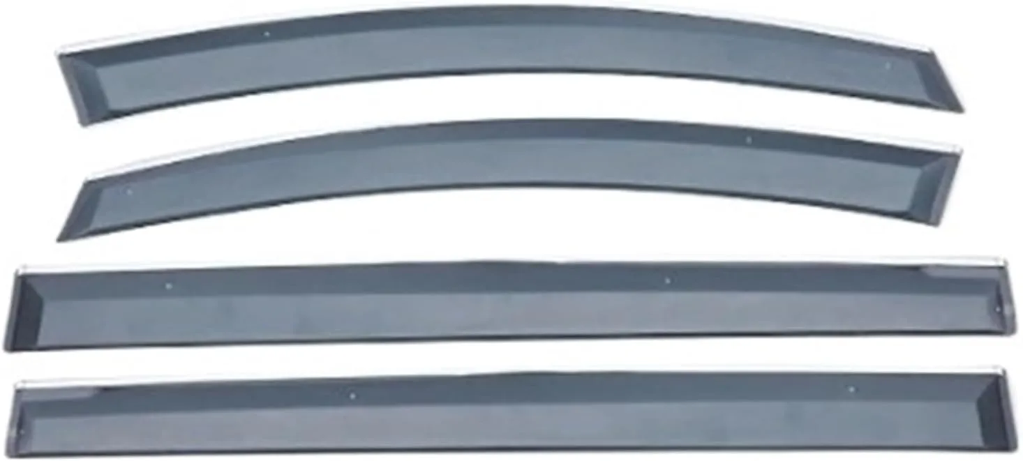 Car Side Windows Visors Compatible for Mazda 5 S CP CR CW Sun Rain Shade Vent Visor Rain Guards for Car Windows(CW)