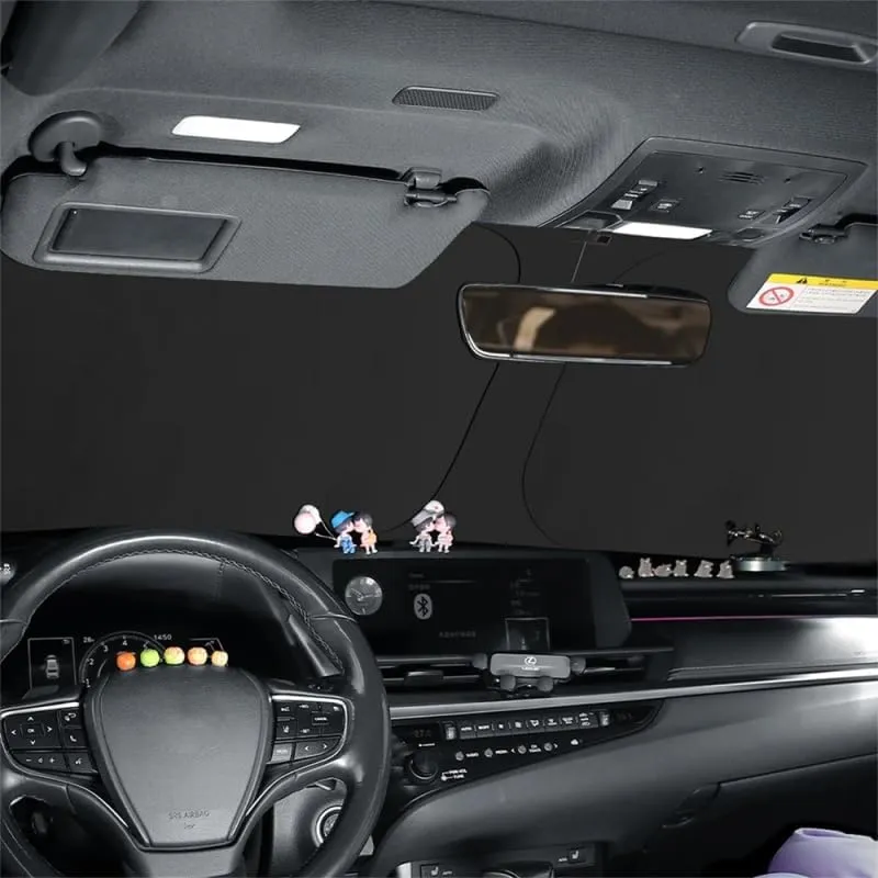 Car Windshield Sunshade for Mitsubishi ASX 2023, Block UV Rays Sun Visor Protector, Front Window Sunshades, Windscreen Sunshade,A 140CM