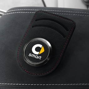 Car Sunglasses Holder for Smart Roadster Coupe Brabus 0.7i (101 Hp) 2004 2005, Auto Visor Clip Organizer for Sunglasses and Cards Car Accessories,Black