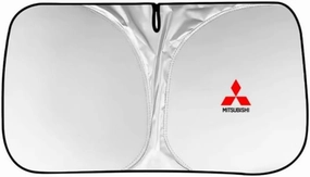 Car Windshield Sunshade for Mitsubishi Shogun 3 Doors 2014-2019, Block UV Rays Sun Visor Protector, Front Window Sunshades, Windscreen Sunshade,B 145CM